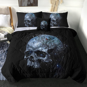 Skeleton Skull Coverlet