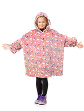 Load image into Gallery viewer, Kids Cozy Fleece Snuggle Hoodie