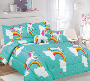 5 Piece Kids Comforter Set