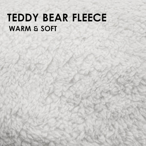 Teddy Bear Fleece Quilt 700GSM Reversible - Super Warm