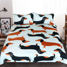 Load image into Gallery viewer, Dachshund Bed Set