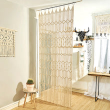 Load image into Gallery viewer, Macrame Wall Art Curtain