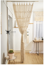 Load image into Gallery viewer, Macrame Wall Art Curtain